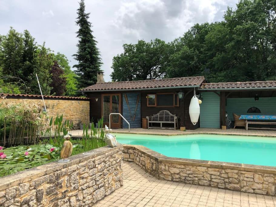 Ferienwohnung Le Bon Chemin Ateliers Sainte-Nathalène Exterior foto
